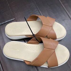 Cole Haan Grandprø Rally Criss Cross Slide Sandals